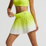 jupe de tennis pliss e avec poches pour femme culotte athl tique taille haute jupe de