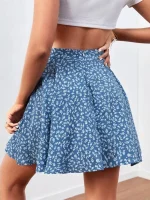 Jupe Short à Fleur