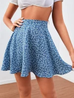 Jupe Short à Fleur