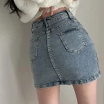 Jupe Short En Jean