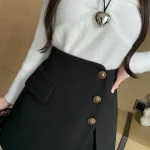Jupe Short Laine