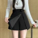 Jupe Short Laine