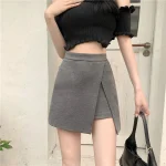 Jupe Short Pied De Poule