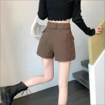 Jupe Short Suedine