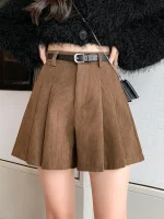 Jupe Short Velours