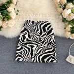 Jupe Short Zebre