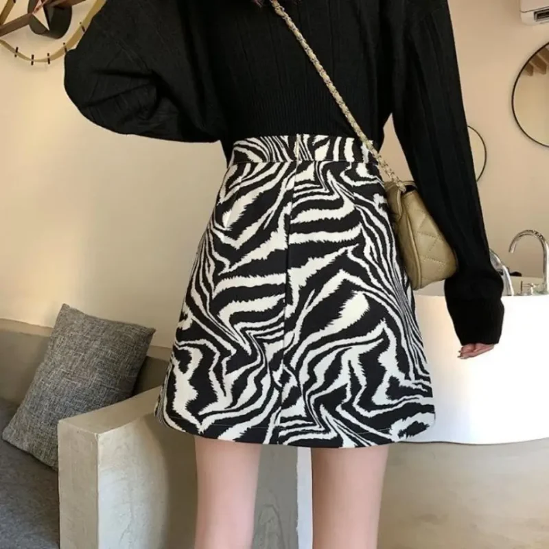 Jupe Short Zebre