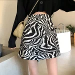 Jupe Short Zebre